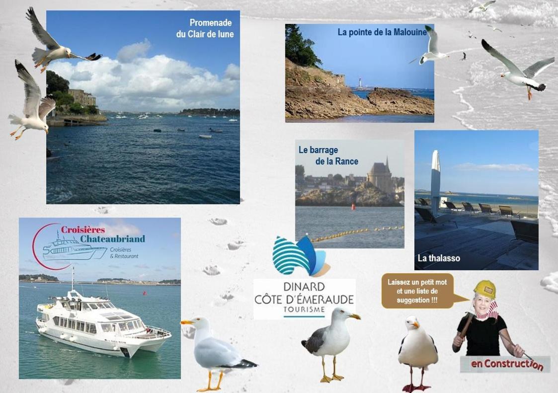 Mobh Comfy Hotell Dinard Exteriör bild